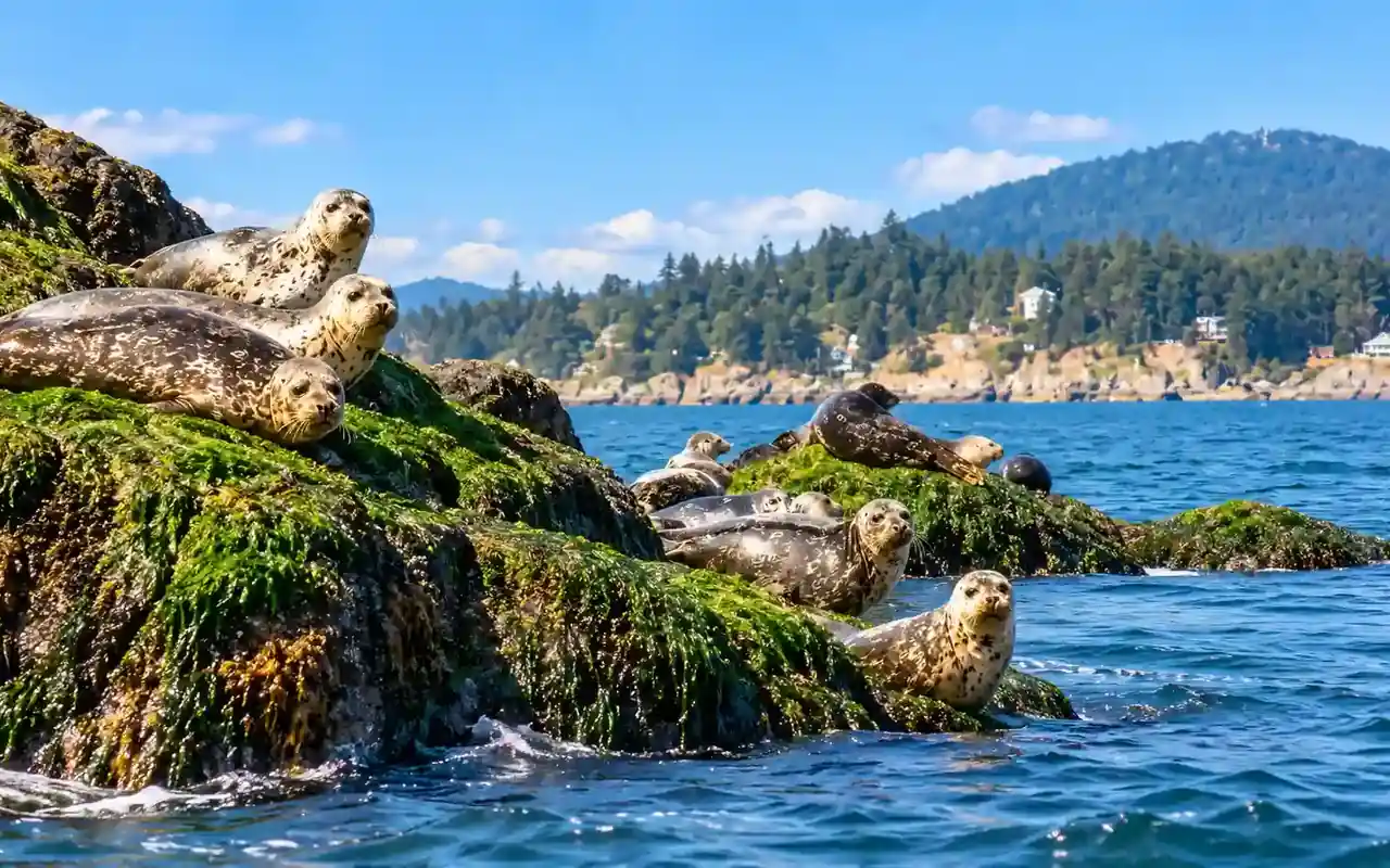 Vancouver City and Seal Colony Scenic Boat Tour view 1