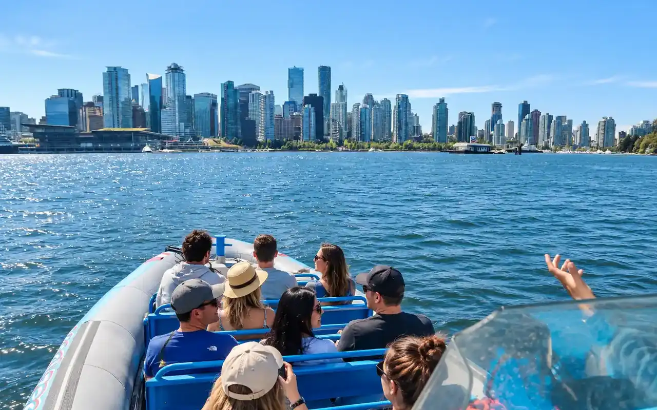 Vancouver City and Seal Colony Scenic Boat Tour view 4